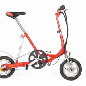 e-4motion elektrische vouwfiets model mini met riemaandrijving -tweede kans-